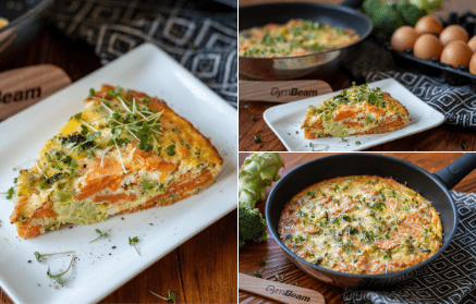 Fitness Συνταγή : Ιταλική frittata με γλυκοπατάτες