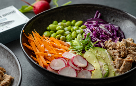 Fitness Συνταγή: Poke Bowl με ρύζι και τόνο