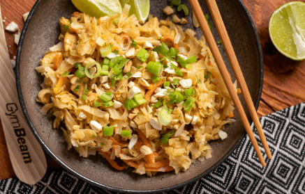 Fitness Συνταγή: Pad Thai με Κοτόπουλο και Τζίντζερ