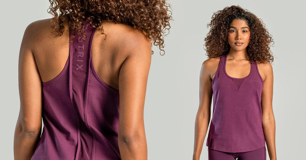 Γυναικείο Tank Top Essential Plum – STRIX