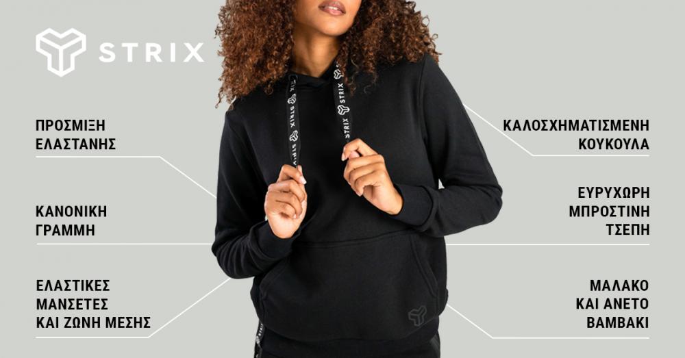 Women‘s Aster Hoodie Black - STRIX