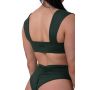 Miami Retro Bikini Top Green – NEBBIA