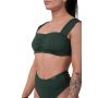 Miami Retro Bikini Top Green – NEBBIA