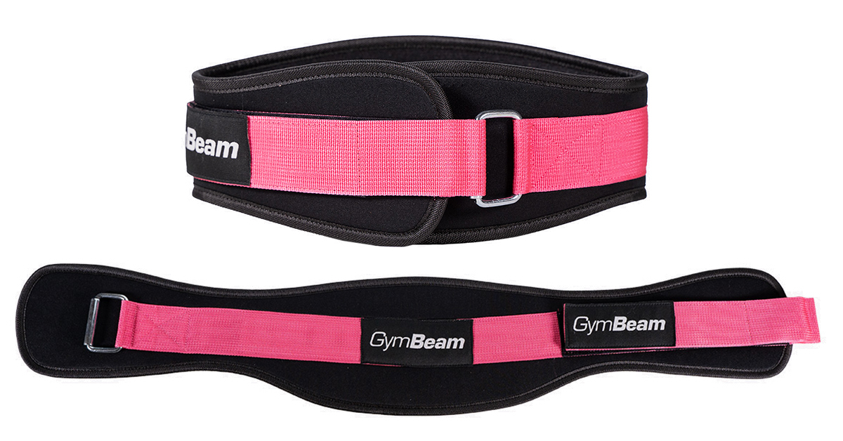 Προπονητική Ζώνη Νεοπρενίου LIFT Black & Pink – GymBeam